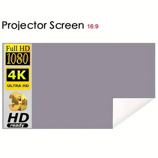 Projector Screen 16:9 Metal Anti Light Curtain